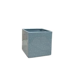 Products: CERAMIC CUBE SMALL GREY - 120BX125TX120MMH - A Floral Affair