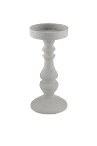 Products: Large Concrete Candle Holders - A Floral Affair
