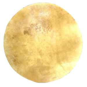 Cow discs for Duns African Drumming NZ