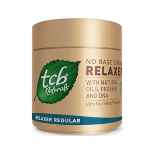 Hair & Accessories > Relaxer: tcb Naturals - No Base Creme Relaxer Regular 250ml