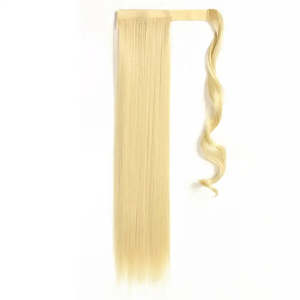 Wrap Ponytail Straight 22Inch 613 Blonde