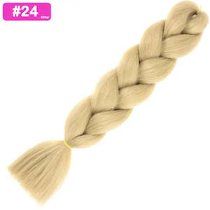 Synthetic Hair Braids 24 Inch Braiding Hair: #24 - Jumbo Braiding Hair 24 Inch Blonde - Afrihair