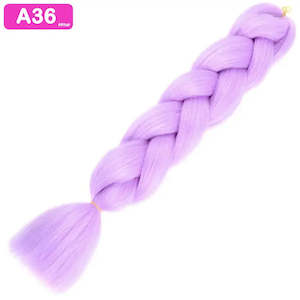 A36 - Jumbo Braiding Hair 24 Inch Soft Purple - Afrihair
