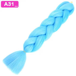 A31 - Jumbo Braiding Hair 24 Inch Light Blue - Afrihair
