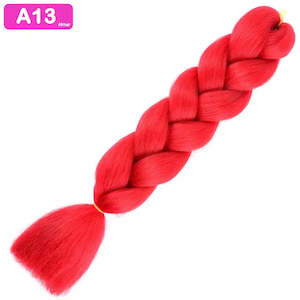 Afrihair One Tone: A13 - Jumbo Braiding Hair 24 Inch Red - Afrihair