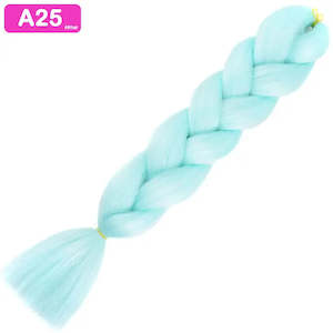 A25 - Jumbo Braiding Hair 24 Inch Soft Green/blue - Afrihair