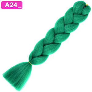 A24 - Jumbo Braiding Hair 24 Inch Green - Afrihair