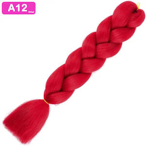 A12 - Jumbo Braiding Hair 24 Inch Red - Afrihair