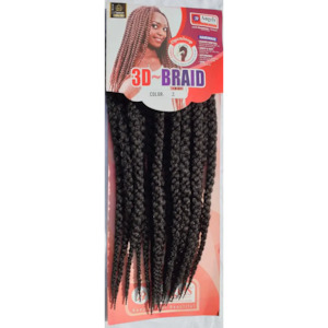 Synthetic Hair Crochet: 3D Braid Colour No 2