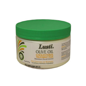 Oils And Hair Food: Lusti Olive Oil Cholesterol Treatment Plus 8oz