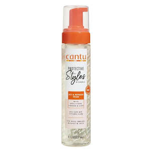 Hair Amp Accessories Gels And Hair Spray: Cantu Protective Set/Refresh Foam 237ml (8oz)