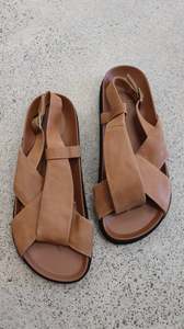 Shoes 1: Walnut Sandals 42