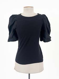 Top: H&M | Black Casual/Workwear Top | Size XS