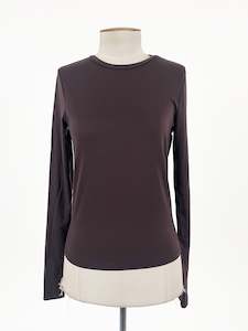 Top: Glassons | Brown Casual Top | Size M