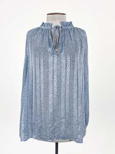 H&M | Blue Workwear Top | Size S