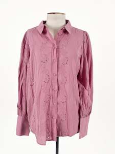 Decjuba | Pink Casual/Workwear Top | Size 10