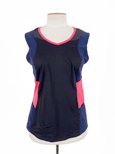 Activewear: Lululemon | Multicoloured Casual Activewear Top | Size 14