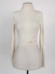 Kendraalexandra: San Salone | Beige Casual Top | Size 8