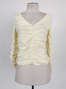 Kendraalexandra: Third Form | Yellow Casual/Cocktail Top | Size 8
