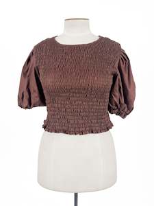 Heidi Frank | Brown Casual Top | Size 12