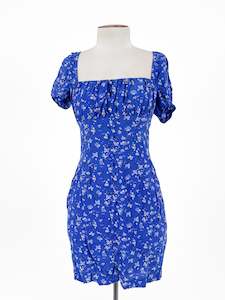 Mini Dresses: Kookai | Blue Casual Dress | Size 6