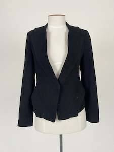 Valencia | Black Workwear Jacket | Size S