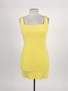 Rabbit Borrows: Bec + Bridge | Yellow Casual Dress | Size 14