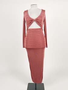 Winnie & Co. | Pink Cocktail/Formal Dress | Size 12