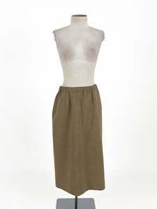 Skirts: Rosemarie Miller | Beige Casual/Workwear Skirt | Size L