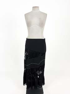 Skirts: Linzi | Black Casual/Cocktail Skirt | Size XL