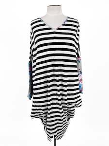 Sale Dresses: White Chalk | Multicoloured Casual Dress | Size 16