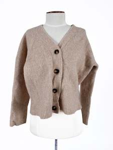 Superette | Beige Casual Cardigan | Size 6