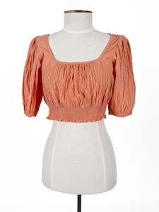 Seed Heritage | Orange Casual Top | Size 8