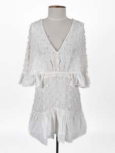 Stevie May | White Casual/Cocktail Dress | Size XS