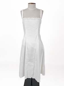 Molly Marsland: PepperMayo | White Cocktail/Formal Dress | Size 10