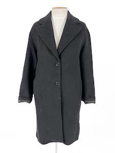Molly Marsland: Mango | Black Casual/Workwear Coat | Size S