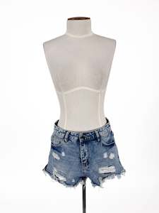 Jaiden Bracken: Junkfood | Blue Casual Shorts | Size S