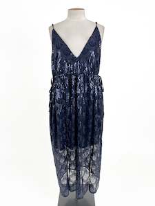 Formal: Pia | Navy Formal Dress | Size L