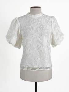 Love, Bonito | White Casual/Formal Top | Size 8