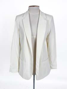 H&M | White Workwear Jacket | Size 12