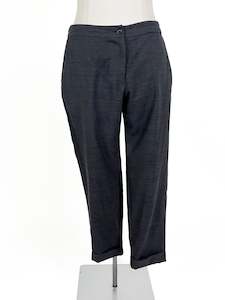 Sale Bottoms: Zambesi | Grey Cropped Straight fit Pants | Size 14