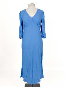 Maxi Dresses: Spirit | Blue Cocktail Dress | Size 12
