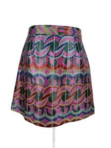 Mini Skirts: Rebecca Vallance | Multicoloured Cocktail Skirt | Size 8