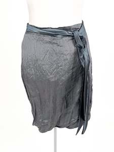 Midi Skirts: Crea Concept | Grey Cocktail Skirt | Size 12