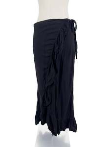 Maxi Skirts: Unknown Brand - Black Midi Skirt (Size 10)