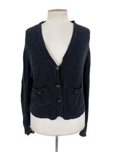 Veronika Maine - Black Cardigan (Size L)