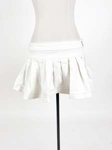 1 In Stock: Glassons - White Mini Skirt (Size 8)