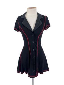 1 In Stock: Current Mood - Black Mini Dress (Size XS)