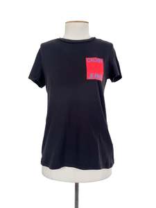 T Shirts: Calvin Klein Jeans - Black T-shirt (Size S)