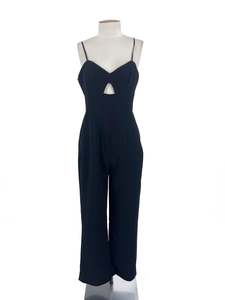 Jumpsuits Playsuits: Kookai - Black Jumpsuit (Size 10)